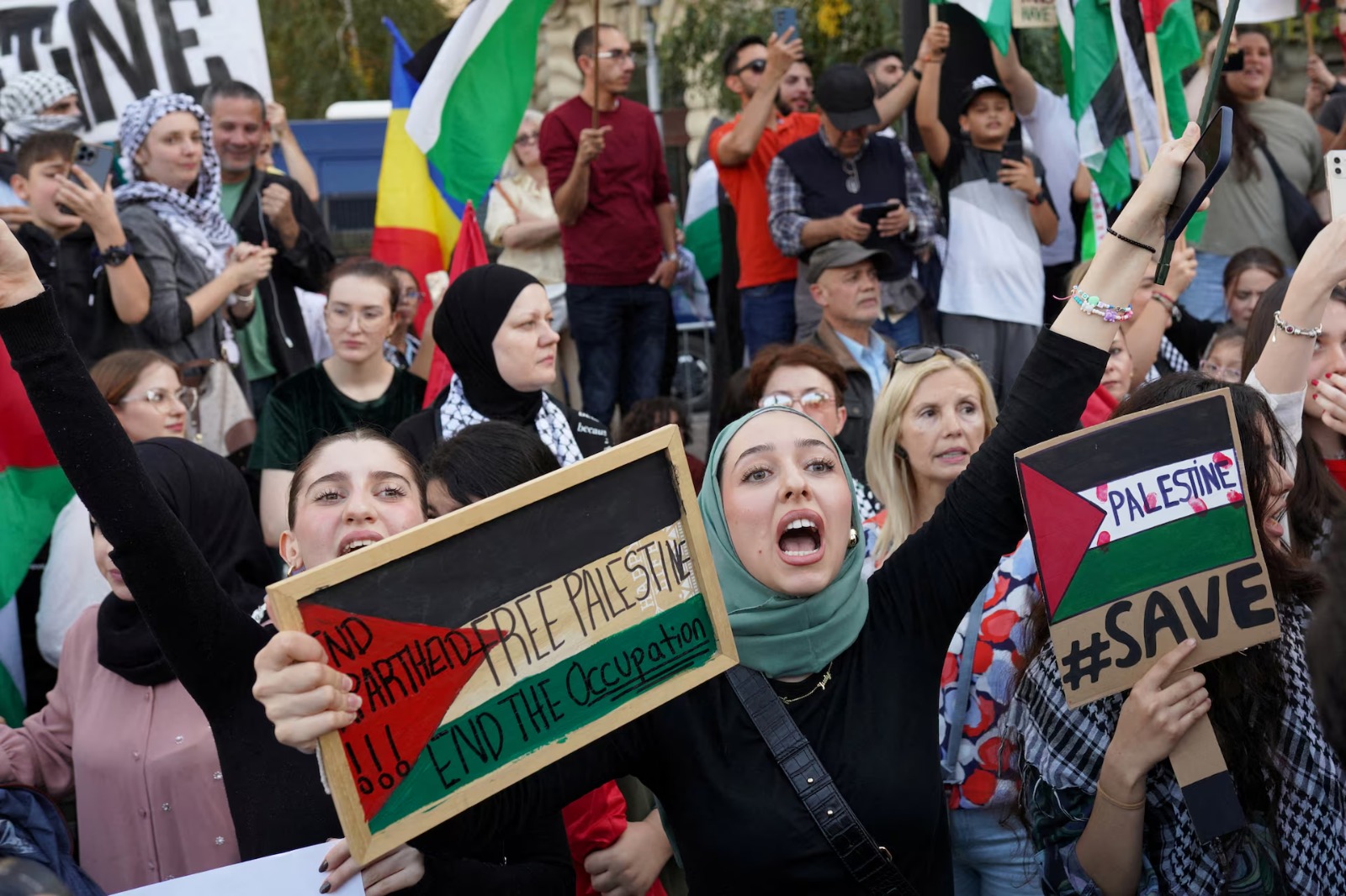 غزا ۾ اسرائيلي ظلمن خلاف آمريڪا جي يونيورسٽين ۾ 11هين ڏينهن به احتجاج